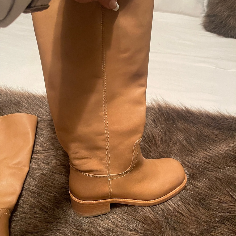 Steve Madden Tan Leather Boots